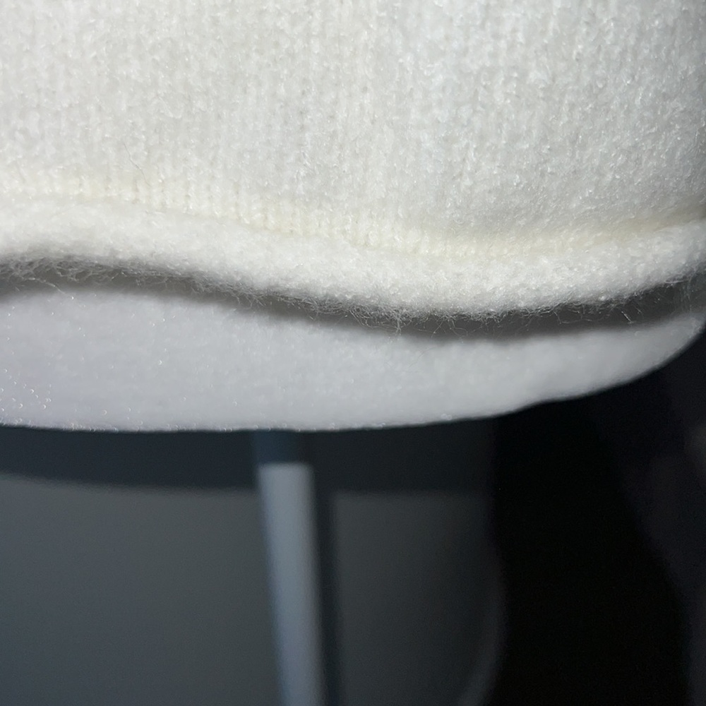 Zara Chunky Sweater with Lattice Sleeves - Picture 7 of 10